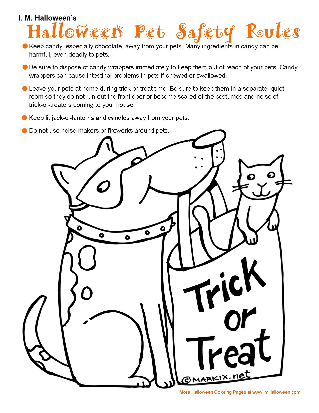 safety coloring pages - photo #40