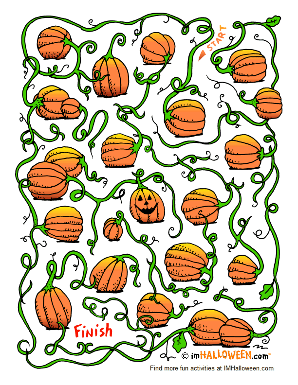 Pumpkin Patch Halloween Maze